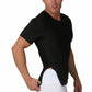 Insta Slim Compression V-Neck with Right Side Zip VS00Z1