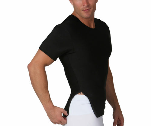 Insta Slim Compression V-Neck with Right Side Zip VS00Z1