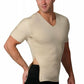 Insta Slim Compression V-Neck with Right Side Zip VS00Z1