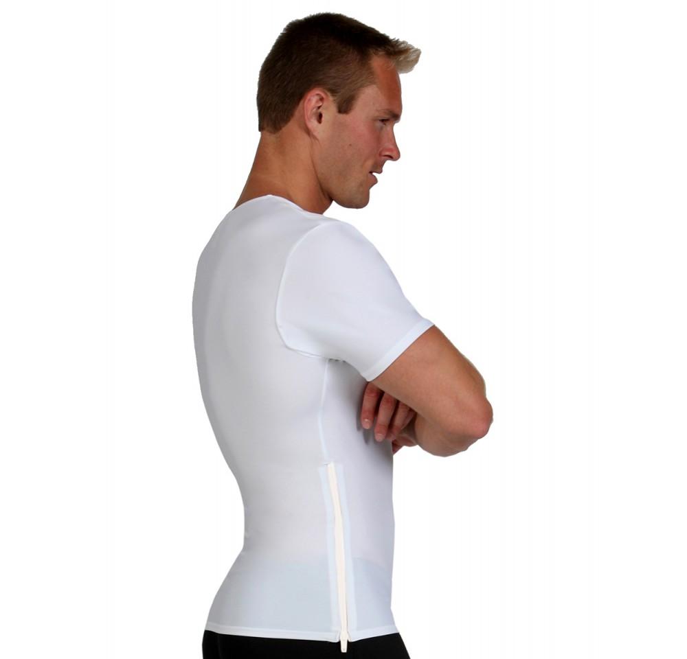 Insta Slim Compression V-Neck with Right Side Zip VS00Z1