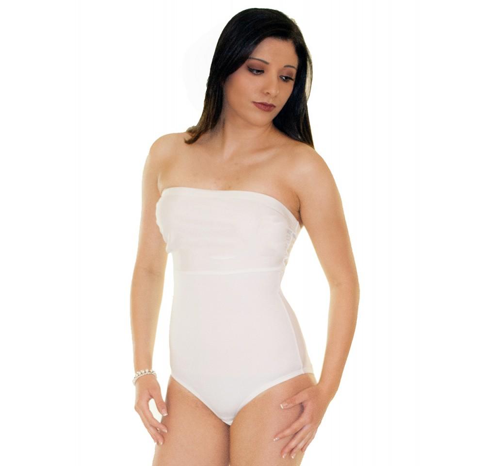 InstantFigure Bandeau Brief Bodysuit Shapewear Slim Fit WBS012