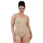Plus Size InstantFigure Bandeau Brief Bodysuit Shapewear WBS012C
