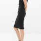 Women's Set Impression Keyhole Front Midi Dress In Black
