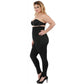InstantFigure Plus Size Hi-Waist Compression Leggings WPL016C