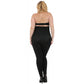 InstantFigure Plus Size Hi-Waist Compression Leggings WPL016C