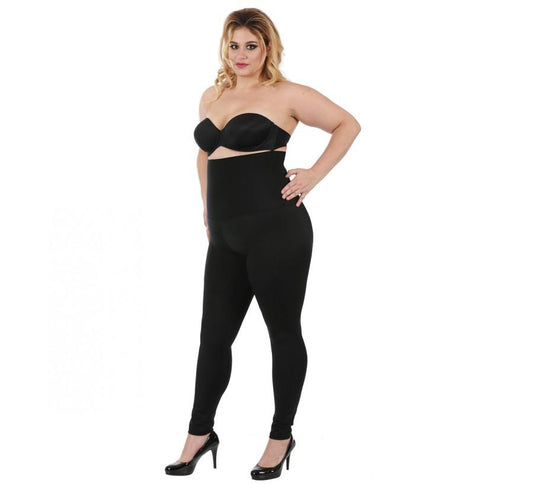 InstantFigure Plus Size Hi-Waist Compression Leggings WPL016C