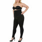 InstantFigure Plus Size Hi-Waist Compression Leggings WPL016C
