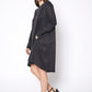 Women's Basic Long Sleeve Crew Neck Dress