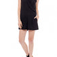 V-Neck Sleeveless Romper In Black