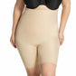 InstantFigure Hi-Waist Shorts Open Gusset Plus Size Shapewear WSH4211C