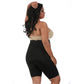 InstantFigure Hi-Waist Shorts Open Gusset Plus Size Shapewear WSH4211C