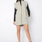 Women's Sleeveless Zip Up Vest Dress
