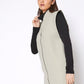 Women's Sleeveless Zip Up Vest Dress