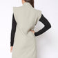Women's Sleeveless Zip Up Vest Dress
