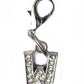 A-Z Crystal Letter Pet Charms