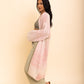 Lounge Around Longline Ombre Cardigan Top