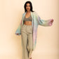 Lounge Around Longline Ombre Cardigan Top