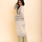 Lounge Around Longline Ombre Cardigan Top