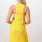 Sleeveless Racerback Shift Dress