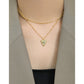 Women Irregular Love Heart 925 Sterling Silver Necklace