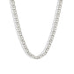Fashion Hollow Pig Nose Chain 925 Sterling Silver Stacking Chain Necklace
