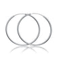 Simple Concise Elegant Women 925 Sterling Sliver Huggie Hoop Earrings