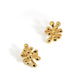Chunky Jewelry Electroforming Lady's Casual Irregular Fireworks S999 Sterling Silver Luxury Stud Earrings