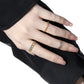 Simple Shining 925 Sterling Silver Adjustable Stacker Ring