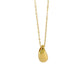 collarbone chain INS temperament light luxury high-end sense simple S925 pure silver water droplet pendant necklace for women