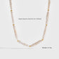 Women Daily Fashion Jewelry Timeless 925 Sterling Silver Elegant Natural Long Stick Pearls Necklace