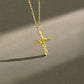 Holy Irregular Cross 925 Sterling Silver Necklace
