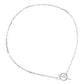 S925 pure silver necklace ins niche design personality OT buckle chain necklace women's collarbone necklace