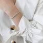 S925 sterling silver bracelet INS niche oval bead olive bead chain bracelet personality versatile silver bracelet