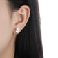 Bridesmaid Shell Pearls Star Heart 925 Sterling Silver Stud Earrings