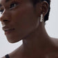 Chunky Jewelry Electroforming Hollow Office Round Beads S999 Sterling Silver Gold Plated Big Statement Earrings