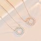 Beautiful Star CZ Garland 925 Sterling Silver Necklace