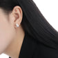 Bridesmaid Shell Pearls Star Heart 925 Sterling Silver Stud Earrings