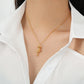 Modern Skull Head Nail 925 Sterling Silver Necklace