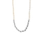 Asymmetry Oval Natural Pearl Waterdrop 925 Sterling Silver Necklace
