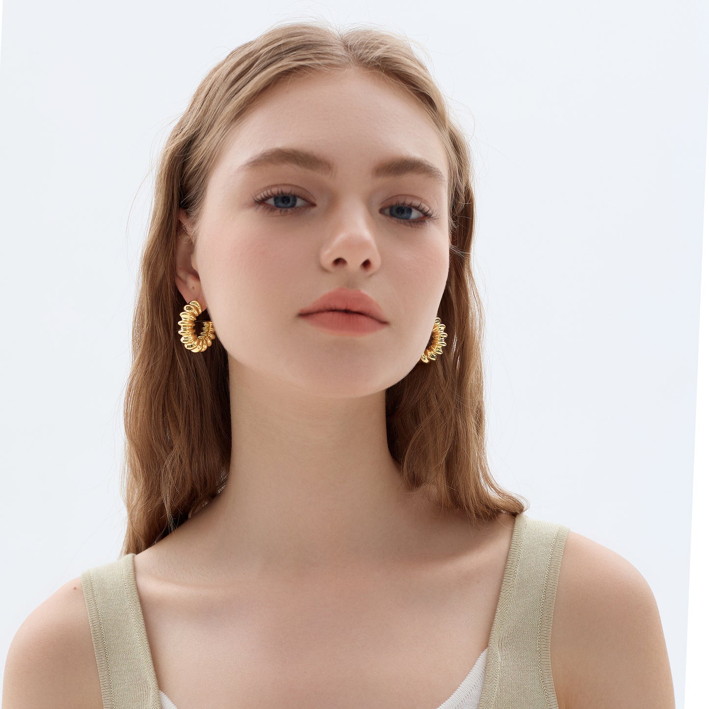 Hollow Chunky Electroforming Earrings Large Light 999 Sterling Silver Exaggerated Jewelry Bold Extra Large Statement Earrings