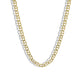 Fashion Hollow Pig Nose Chain 925 Sterling Silver Stacking Chain Necklace