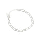 Modern Hollow Chain Fashion 925 Sterling Silver Bracelet