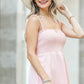 And The Why Smocking Open-Back Sleeveless Midi Dress