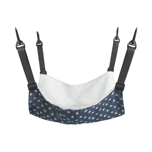 Lamb Fleece Cat Hanging Beds Pets Cage Hammock Bed For Kitten Hanging