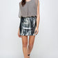 Sequin Skirt with Sleeveless Blouson Dress – Glamorous Party Look