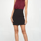 Sleeveless Two-Tone Draped Mini Dress