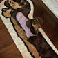 Cute Whimsical Ultra Soft Dachshunt Runner Rug