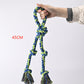 Heavy-Duty Rope Knot Dog Toys For Large Breeds Dental Health Chew And