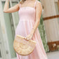 And The Why Smocking Open-Back Sleeveless Midi Dress
