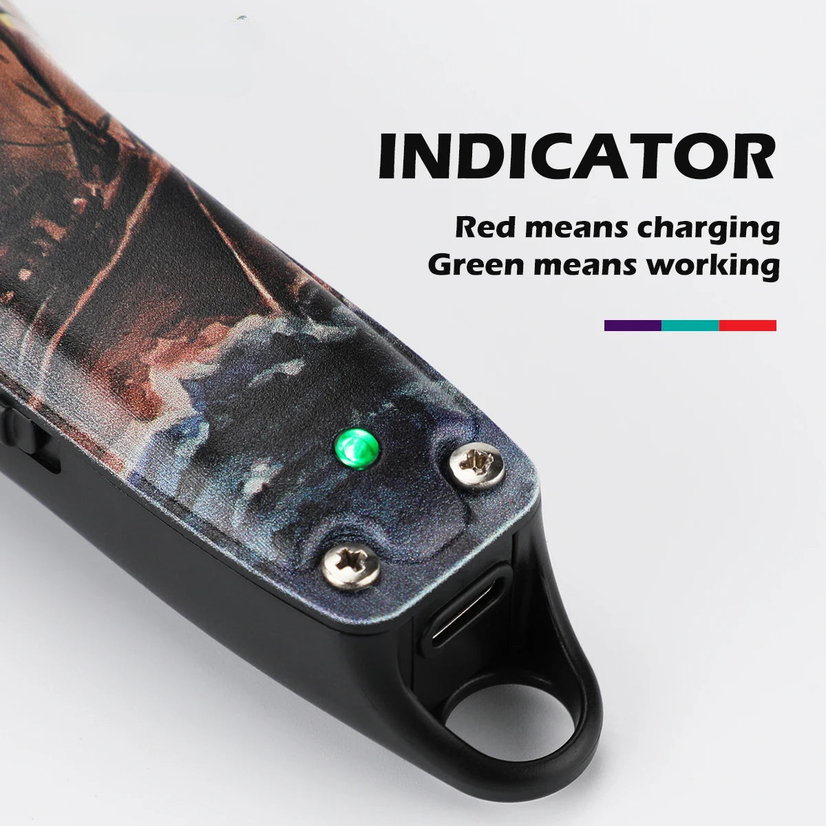 Cordless Professional Hair Trimmer Beard Grooming For Men Electric